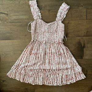 Skylar + Madison | Dresses | Skylar Madison Ruched Waist Floral Mini Medium  | Poshmark